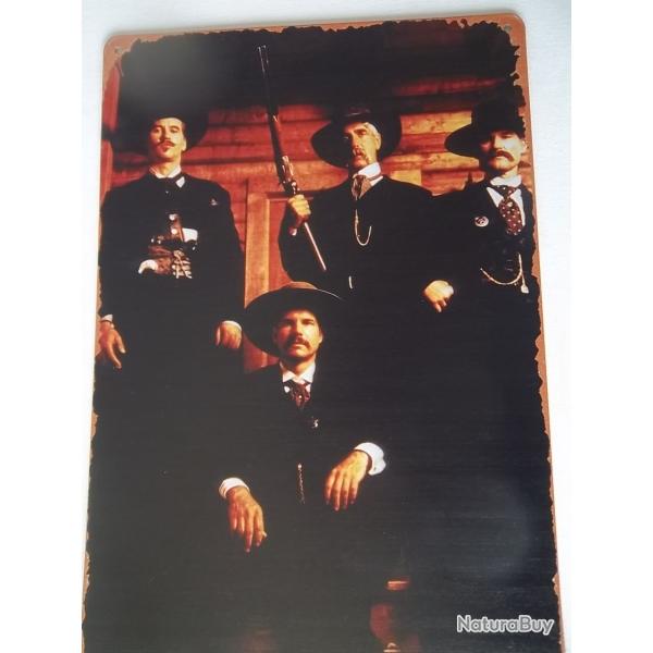 Plaque d�co western TBS