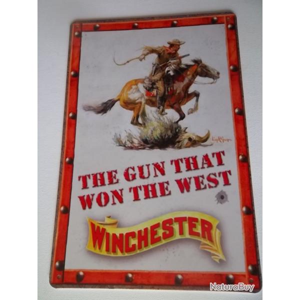 Plaque d�co western TGWW