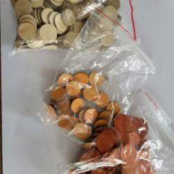 Lot de rondelles carton pour cartouche