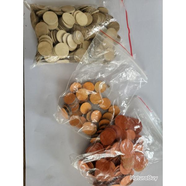 Lot de rondelles carton pour cartouche