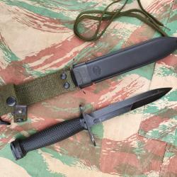 Ba&iuml;onnette M7 pour FNC belge Fabrique nationale Herstal Li&egrave;ge Belgique FN FNH rare!