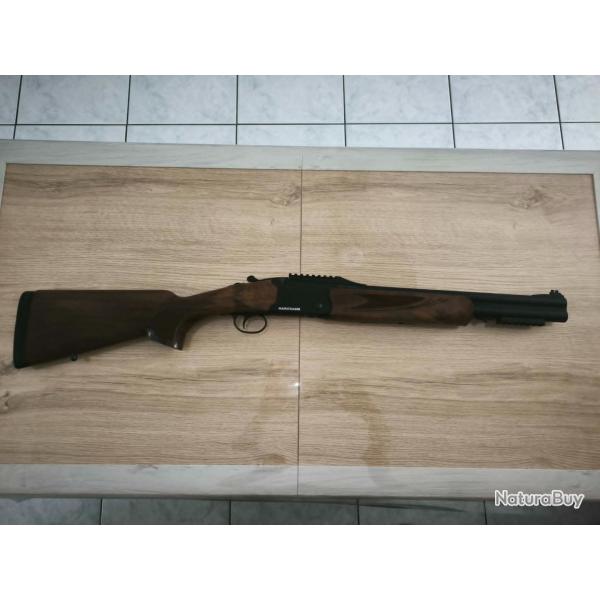 Fusil superpos� Manuchasse Slug 12/76 canon de 47 cm