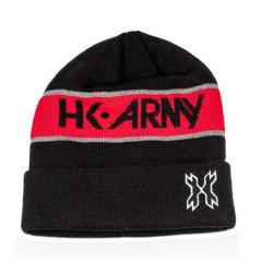 HK Army Beanie Attack Black Red