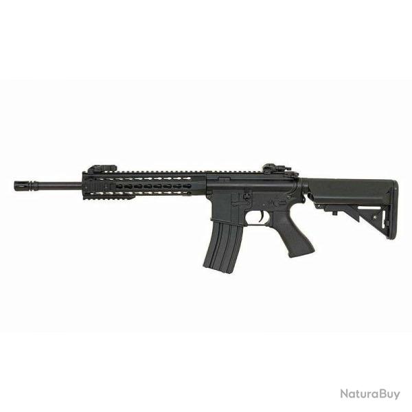R�plique Airsoft CYMA CM515 AEG M4 Keymod Black- Fusil �lectrique