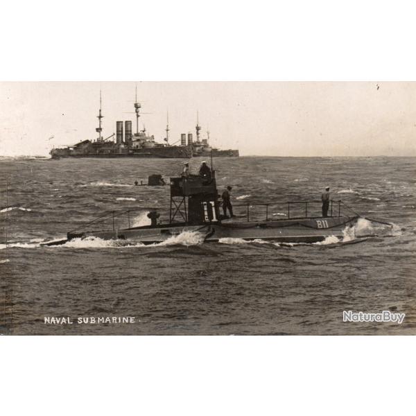Carte postale sous-marin naval B11 -N�8161