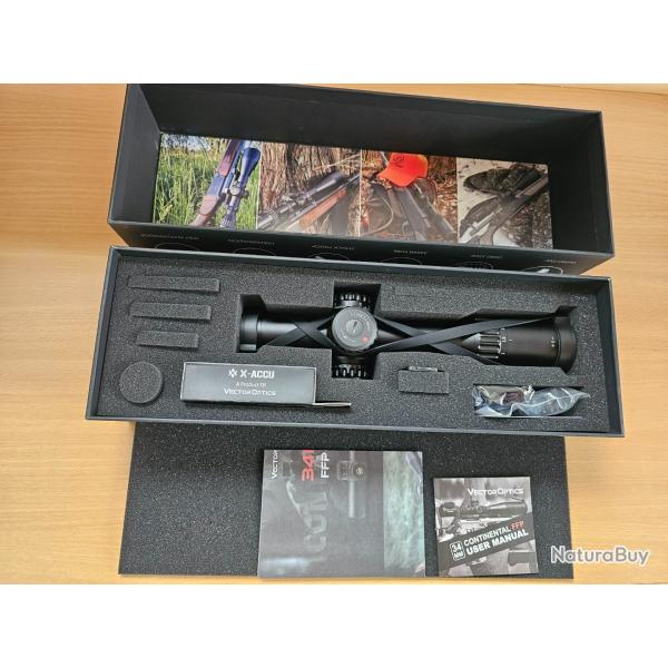 Lunette LPVO Vector Optics Continental 1-10x28 ED FFP - neuf
