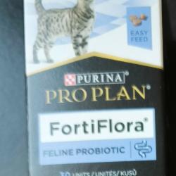 Purina Pro Plan FortiFlora - 30 Bouch&eacute;es Probiotiques Easy Feed Chat - Neuf Expire 11/2026