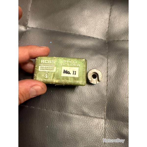 LOT DE 2 SHELL HOLDER RCBS N�11 ET 1