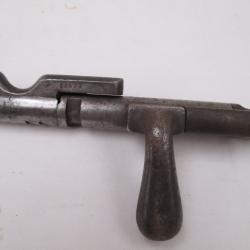 une culasse de fusil gras bon &eacute;tat