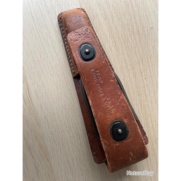 Etui et outils cs34 signal corps us army ww2