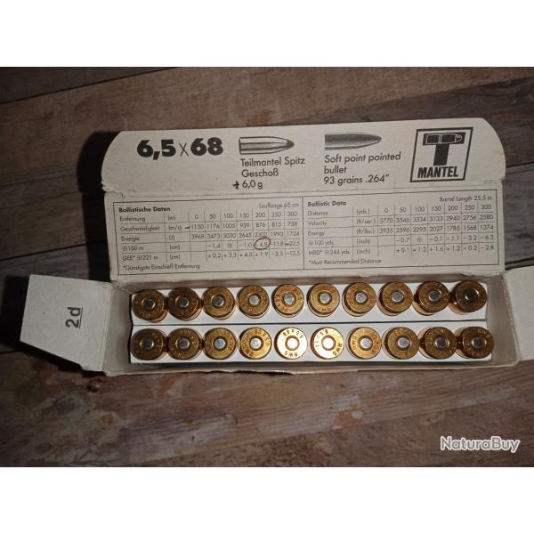 RWS teilmantel cal 6.5x68 x20