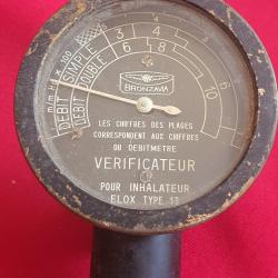 AVIATION BRONZAVIA VERIFICATEUR INHALATEUR ELOX TYPE 13 MASQUE OXYG&Eacute;NE
