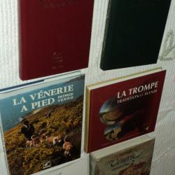 VENERIE et TROMPE de CHASSE : lot de 6 Ouvrages