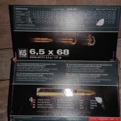 Rws KS cal 6.5x68 8.2gr
