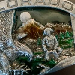 Collection Boucle de ceinture vintage COLORADO - 1984 - Bukle Co - H-23 - Wiliams Oregon - Unisex