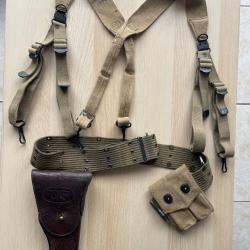 Ceinturon us ww2 holster boyt 42 1911 brelage originale