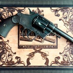 COLT D.A. .38  � al&eacute;sage .357 Grosse carcasse VP 1907 � mod&egrave;le civil tardif