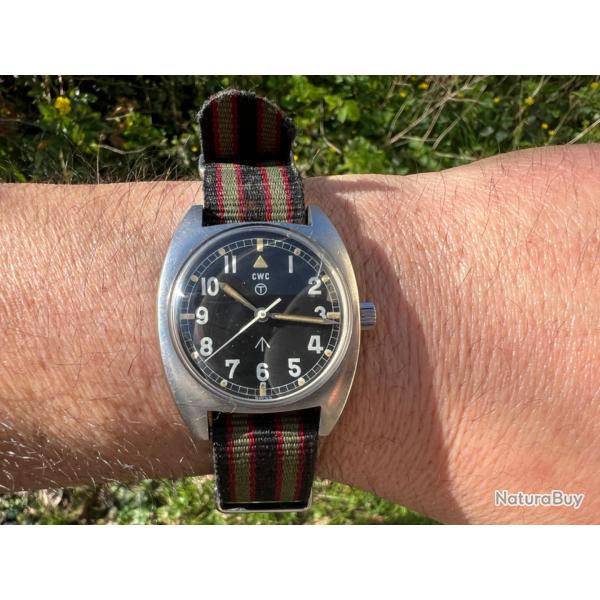 Montre militaria CWC vintage R.A.F. military watch model 6BB-6645-99