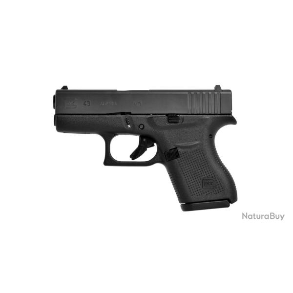Pistolet Glock 43 subcompact cal. 9mm quasi neuf