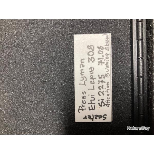 2 Outils TPM 308 Winchester