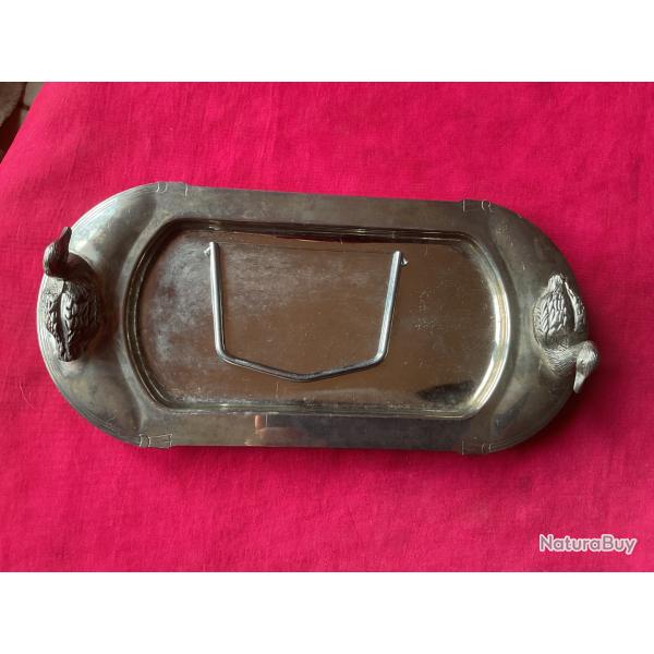 Plateau en inox � foie gras, pas de prix de r�serve
