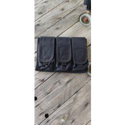 Poche Molle ventrale - porte chargeurs x3