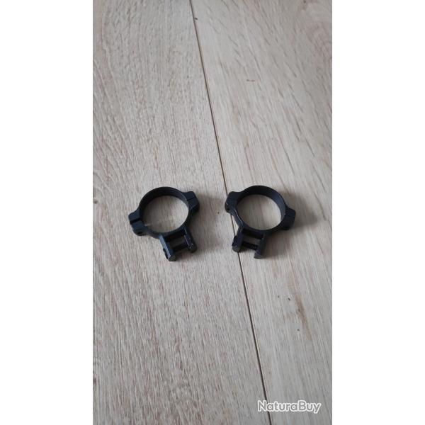 Colliers diam�tre 30 pour rail de 11mm