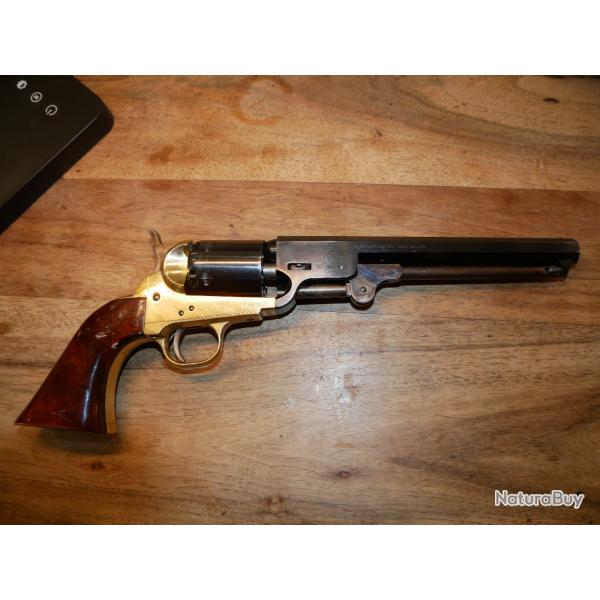 Revolver PIETTA type COLT 1851 carcasse laiton en cal .36