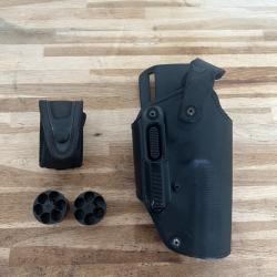 Holster pour r&eacute;volver 38 sp&eacute;cial et accessoire