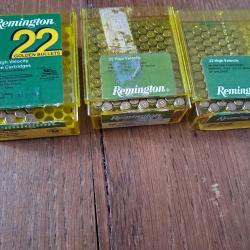Cartouches 22lr Remington Golden HV, lot de 230 cartouches