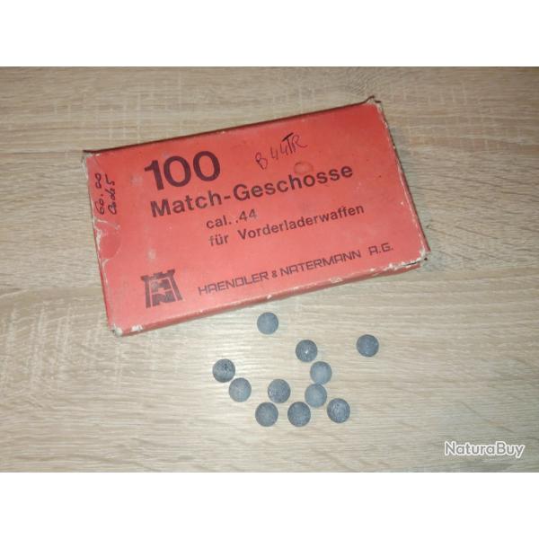 Lot de boulets - ogives cal 44