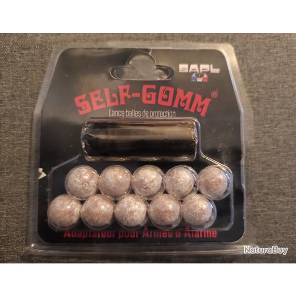EMBOUT LANCE BALLES CAOUTCHOUC SAPL DIAM.08x100