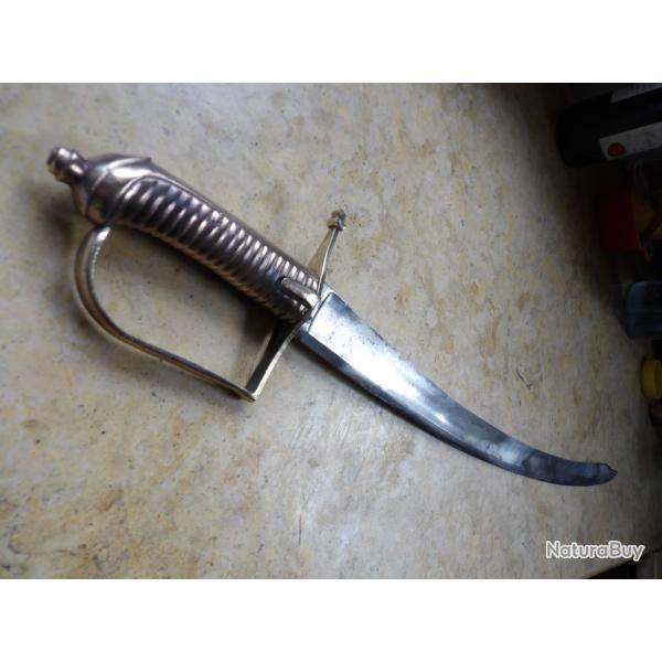 sabre briquet infanterie 1767 ancien r�gime r�volution empire lame � la mamelouk