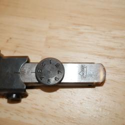 Hausse de carabine 22 LR ANSCH&Uuml;TZ