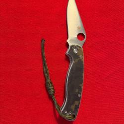 Couteau Spyderco military 2 G10 camo