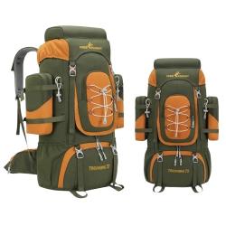 Sac &agrave; Dos Randonn&eacute;e 70L Imperm&eacute;able Alpinisme Trekking Camping Voyage L&eacute;ger Vert Arm&eacute;e