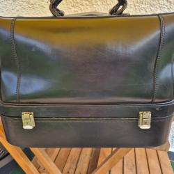 Sac m&eacute;decin avec compartiment vintage