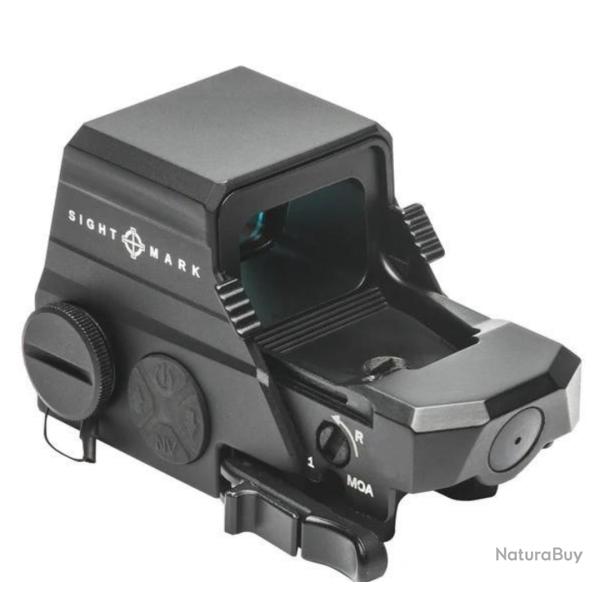 Viseur point rouge sightmark ultra shot M-Spec FMS reflex noir sight 2 MOA