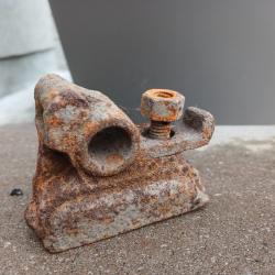piece affut traineau mg08 ww1