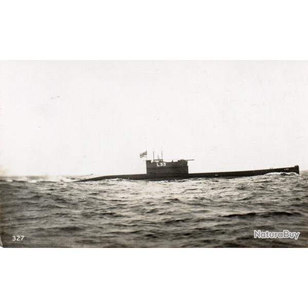 Carte postale - H.M.S/M Group 2 133 3 'L'CLASS OVERSEASANS MINELAYING sm-N�8165