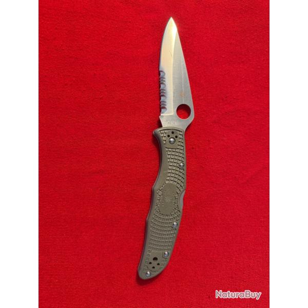 Couteau Spyderco Endura 4 Vert