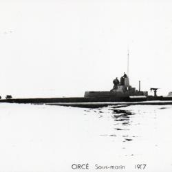 Carte postale sous-marin Circ&eacute; 1907 -N&deg;8166