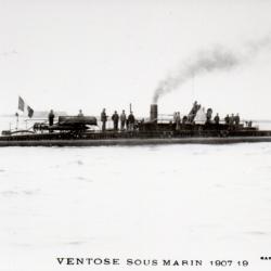 Carte Postale Sous Marin Ventose 1907 -N&deg;8167