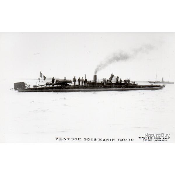 Carte Postale Sous Marin Ventose 1907 -N�8167