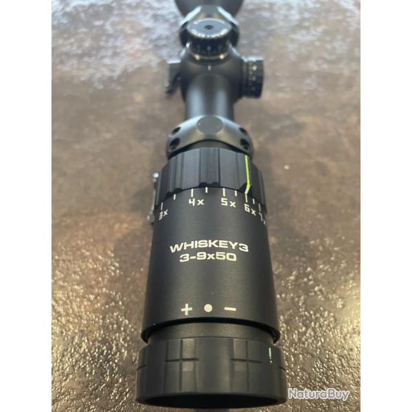 Vente lunette afu approche Sig Sauer 3-9X50  Modele whiskey 3   �tat comme Neuf