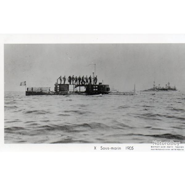 Carte postale sous-marin 1905 -N�8168