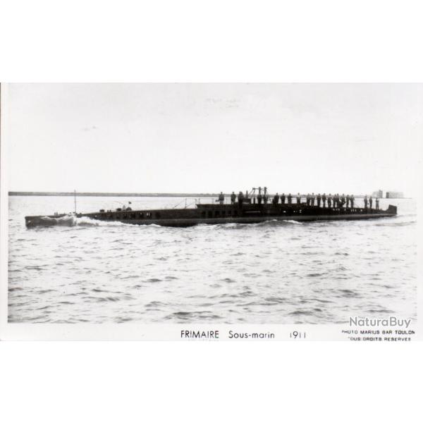 Carte postale sous-marin Frimaire 1911 -N�8169