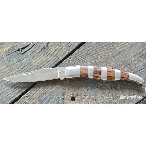Couteau pliant laguiole bois et m�tal
