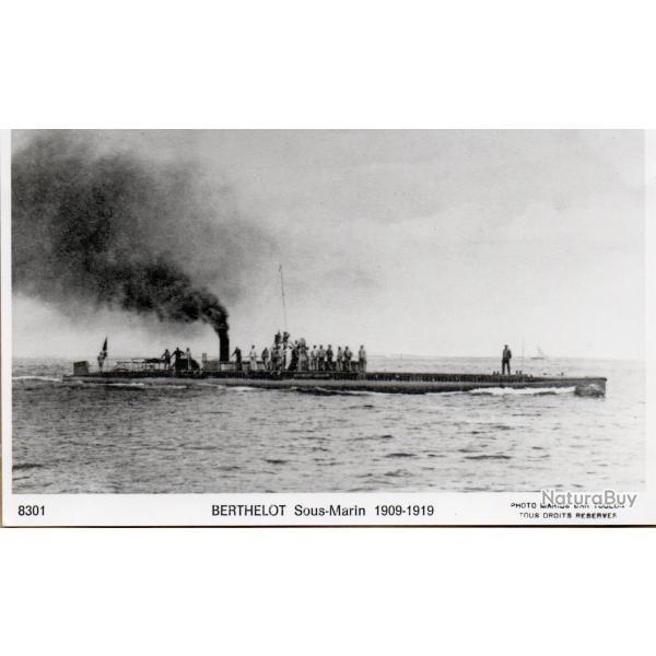 Carte Postale Sous-Marin Berthelot 1909-1919 -N�8170