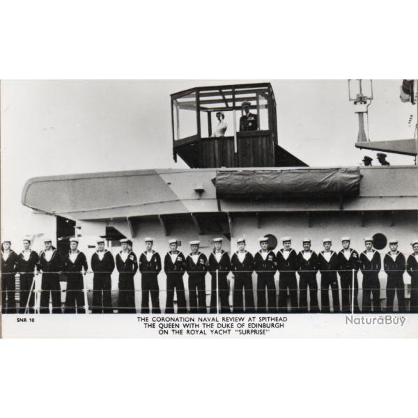 Carte Postale de la Revue Navale du Couronnement � Spithead -N�8172